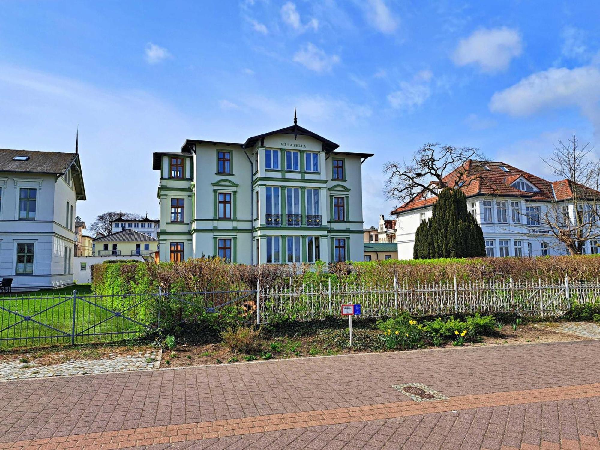 Villa Bella Fw 4 Mit Meerblick 1 Ostseebad Heringsdorf Exterior foto
